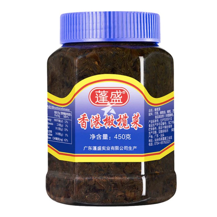 蓬盛香港橄榄菜 olive pickled vegetable 450g