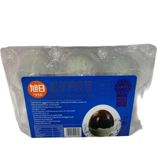 松花鸭皮蛋6颗 360g