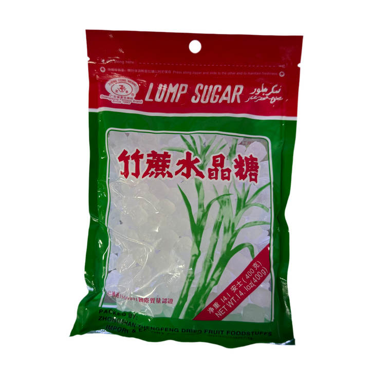 正丰 竹蔗水晶糖/白冰糖 Zheng feng brand LUMP SUGAR 400g