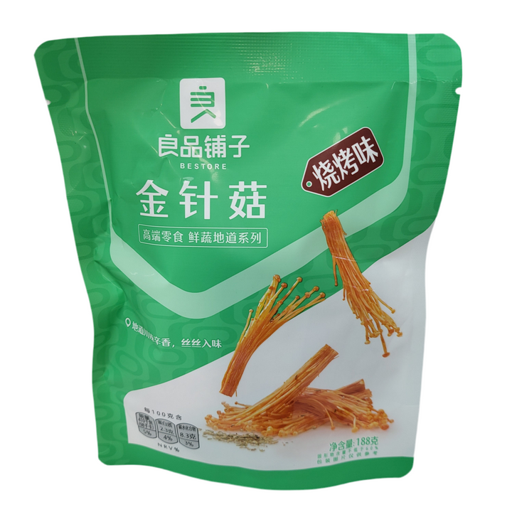 良品铺子金针菇（烧烤味）188g