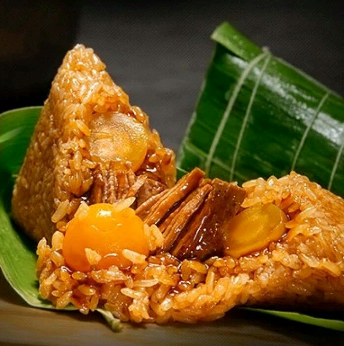 蛋黄肉粽