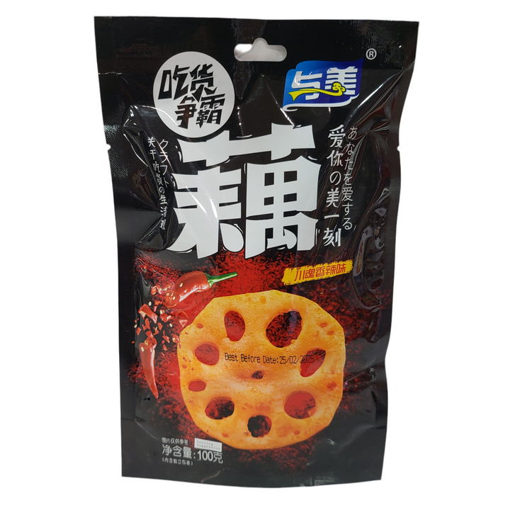 与美 川魂香辣藕 YM lotus root spicy 100g