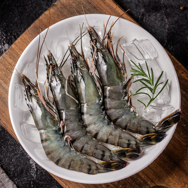 金牌黑虎虾/老虎虾 Black tiger prawn 1kg