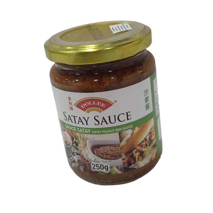 dollee SATAY SAUCE 多利牌沙爹酱spicy peanut BBQ sauce 250g