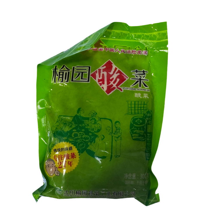 榆园酸菜-切丝 YY Preserved Vegetable - Shredded 300g