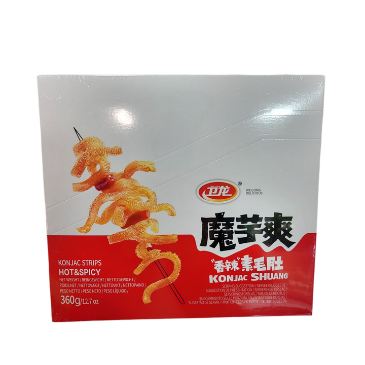 卫龙 魔芋爽香辣素毛肚 KONGJAC SHUANG 360g