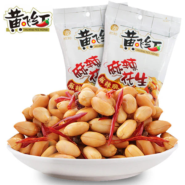 黄飞红麻辣花生110g